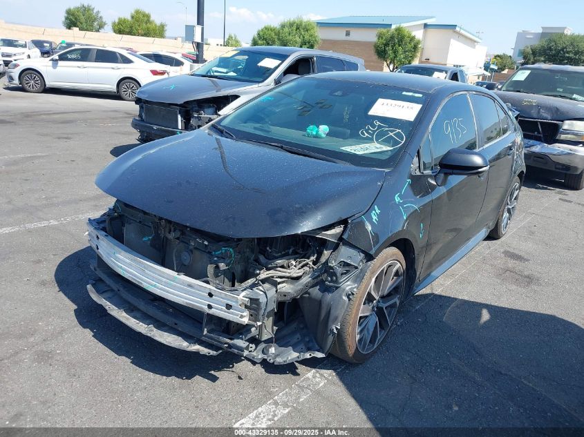 2021 Toyota Corolla Se VIN: 5YFS4MCE5MP064882 Lot: 43329135