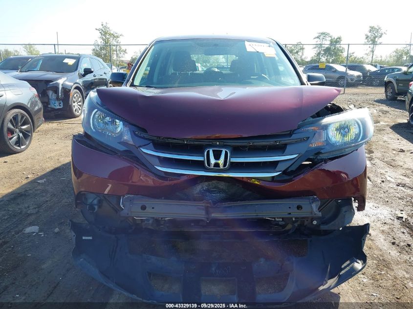2012 Honda Cr-V Lx VIN: 5J6RM4H31CL042689 Lot: 43329139