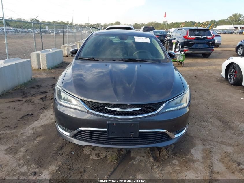 2015 Chrysler 200 Limited VIN: 1C3CCCAB8FN559804 Lot: 43329140