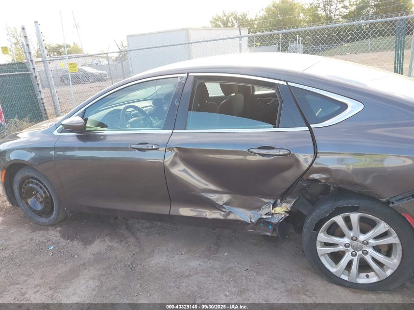 2015 Chrysler 200 Limited VIN: 1C3CCCAB8FN559804 Lot: 43329140