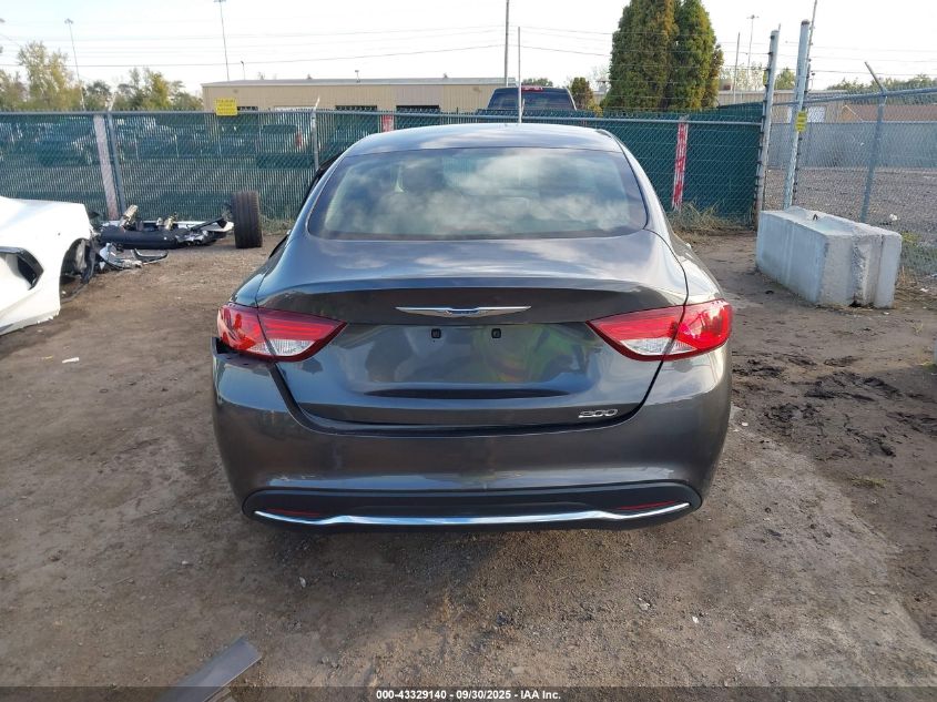 2015 Chrysler 200 Limited VIN: 1C3CCCAB8FN559804 Lot: 43329140