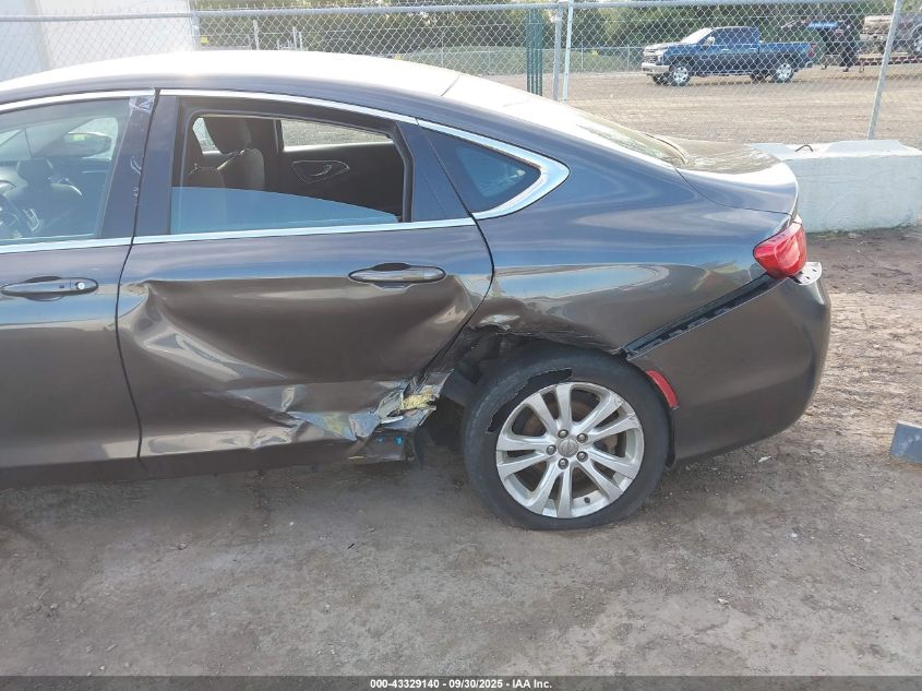 2015 Chrysler 200 Limited VIN: 1C3CCCAB8FN559804 Lot: 43329140