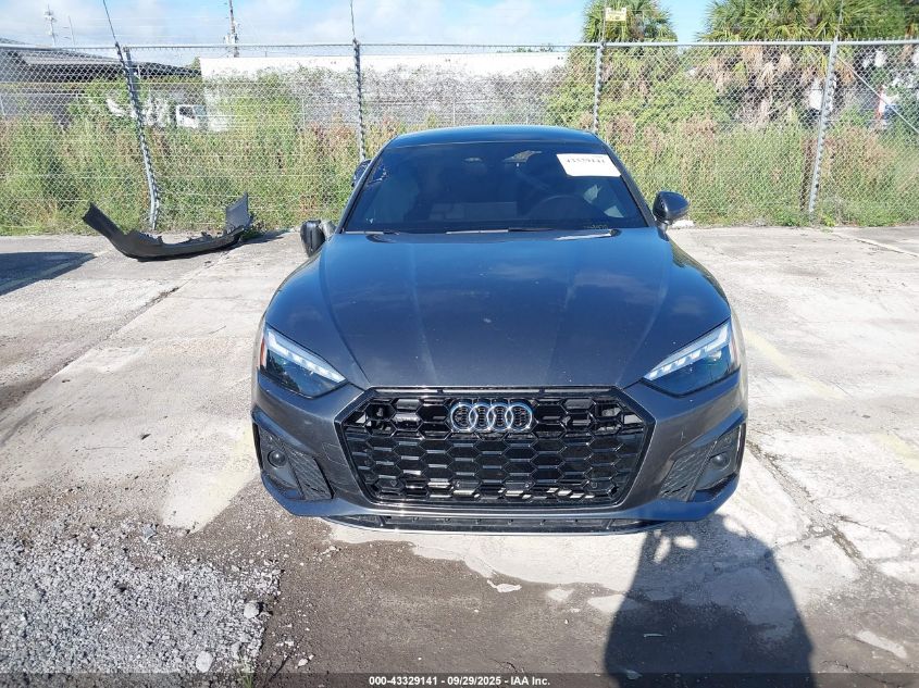 2025 Audi A5 Sportback Premium 45 Tfsi S Line Quattro S Tronic VIN: WAUDACF51SA006709 Lot: 43329141