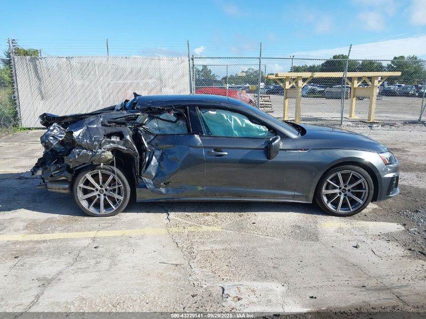 2025 Audi A5 Sportback Premium 45 Tfsi S Line Quattro S Tronic VIN: WAUDACF51SA006709 Lot: 43329141