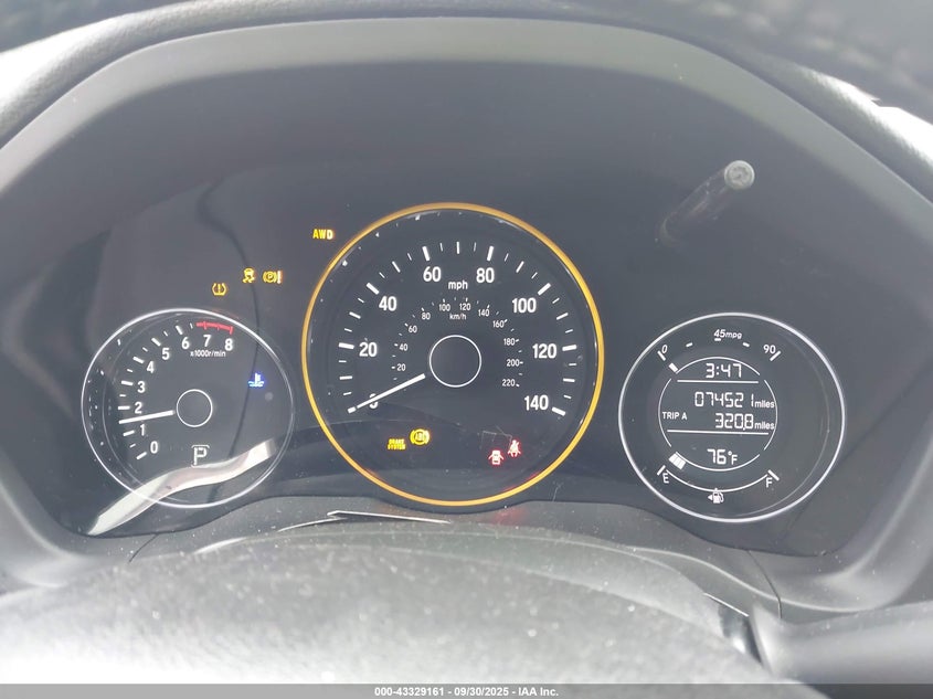 2019 HONDA HR-V SPORT - 3CZRU6H17KM707277