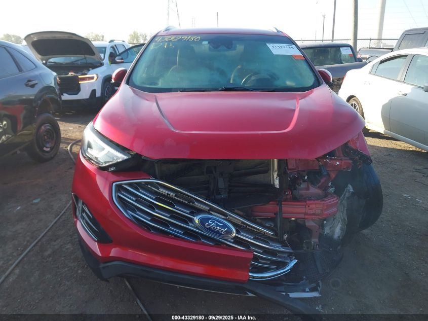2020 Ford Edge Sel VIN: 2FMPK3J93LBA31507 Lot: 43329180