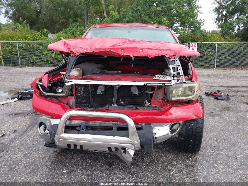 2008 Toyota Tundra Sr5 5.7L V8 VIN: 5TFRV54168X051272 Lot: 43329187