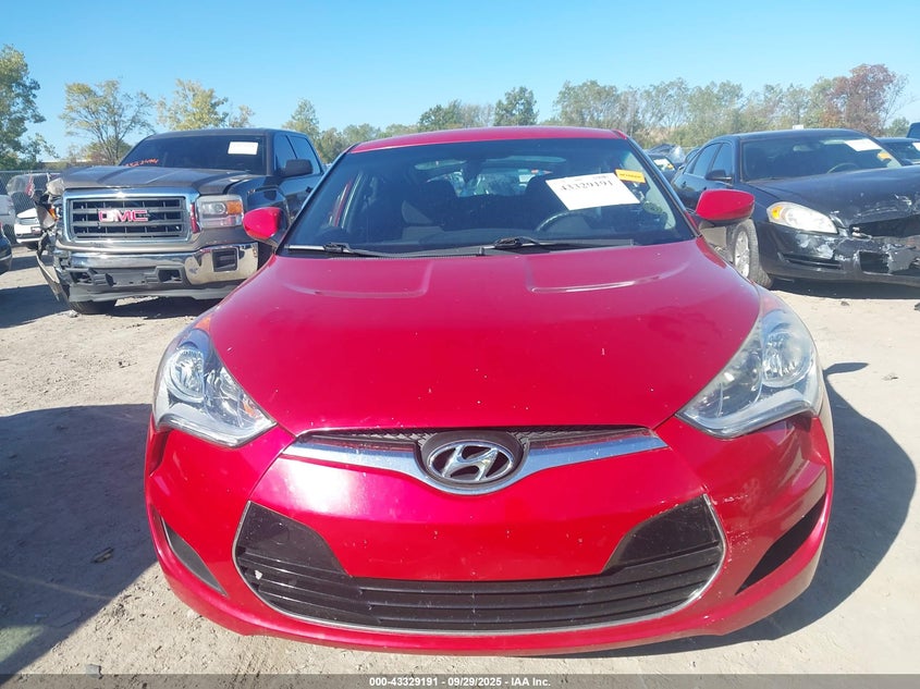 2016 HYUNDAI VELOSTER - KMHTC6AD3GU256527