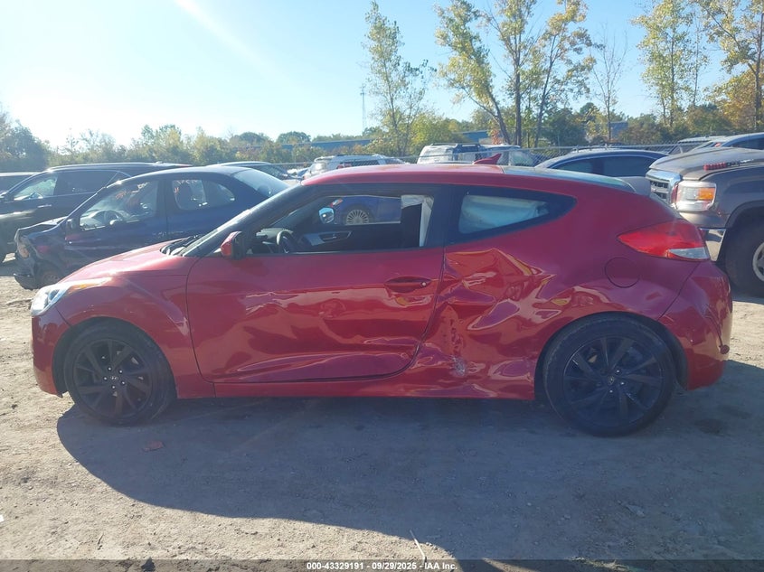 2016 HYUNDAI VELOSTER - KMHTC6AD3GU256527