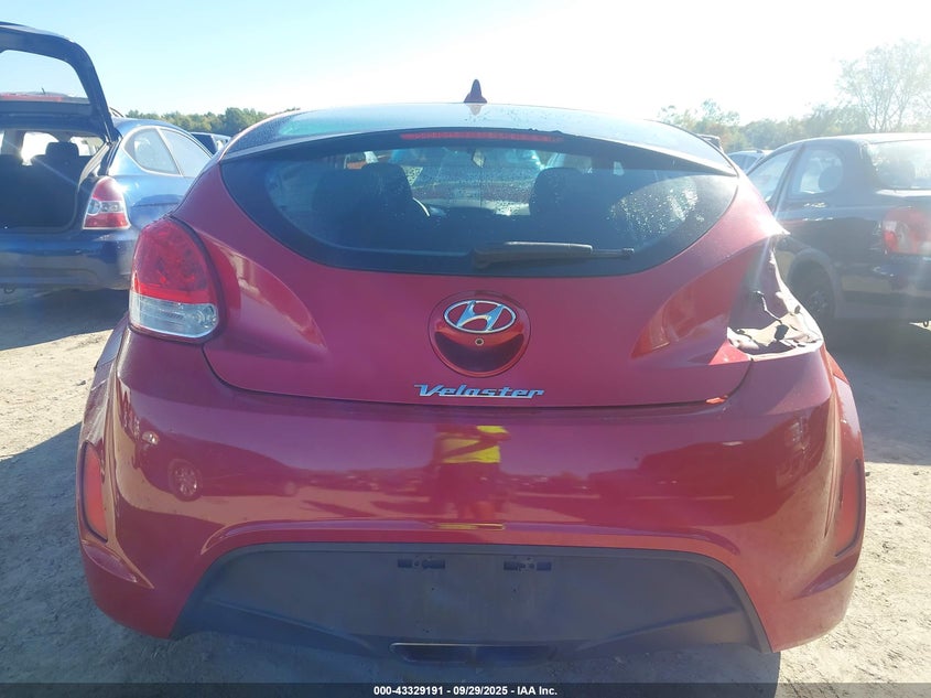 2016 HYUNDAI VELOSTER - KMHTC6AD3GU256527