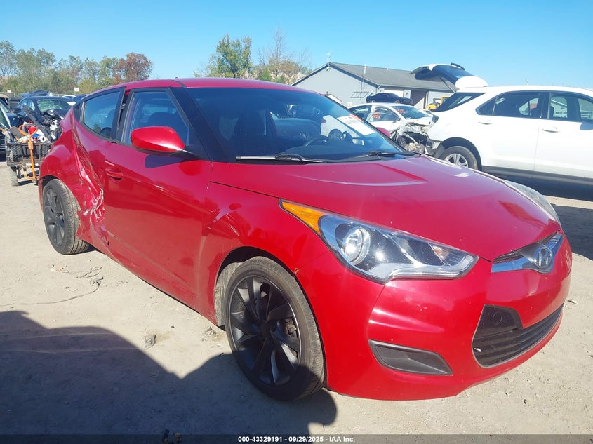 2016 HYUNDAI VELOSTER - KMHTC6AD3GU256527