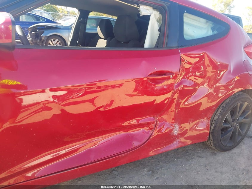 2016 HYUNDAI VELOSTER - KMHTC6AD3GU256527