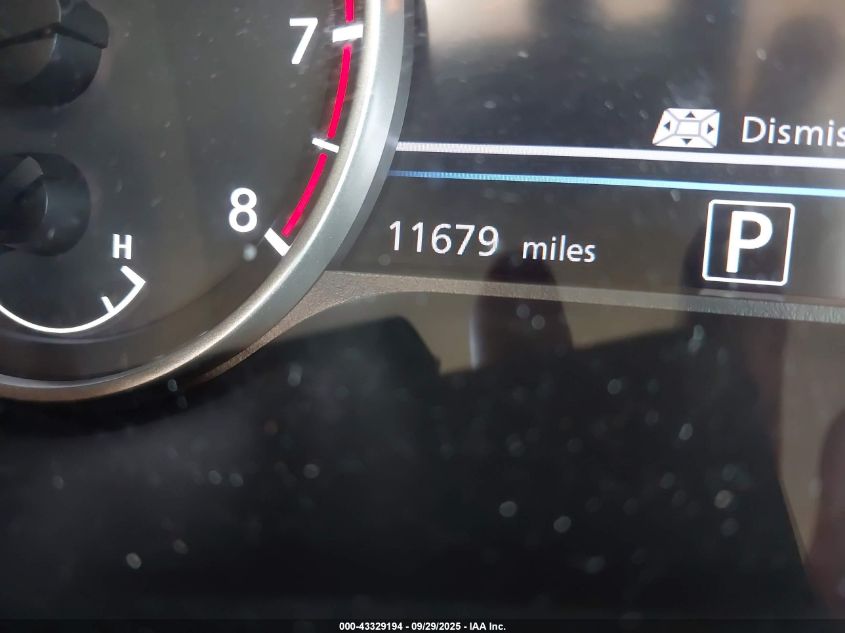 2025 Nissan Sentra Sv VIN: 3N1AB8CV4SY294423 Lot: 43329194