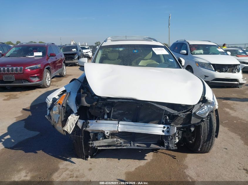 2012 Infiniti Fx35 VIN: JN8AS1MW8CM154637 Lot: 43329201