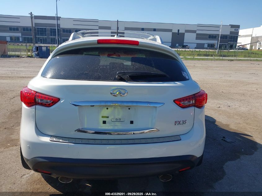 2012 Infiniti Fx35 VIN: JN8AS1MW8CM154637 Lot: 43329201
