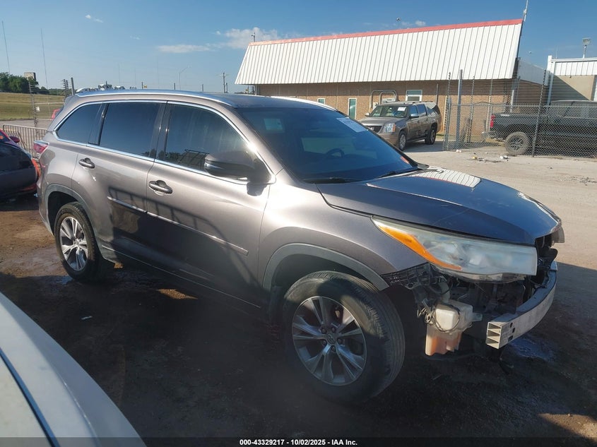 2014 TOYOTA HIGHLANDER XLE V6 - 5TDKKRFH8ES021137