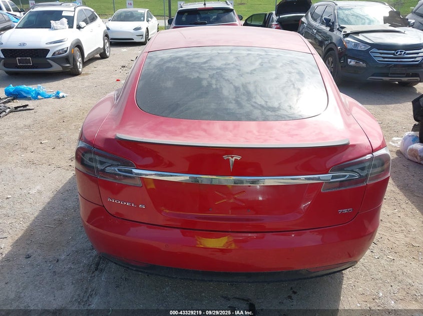 2016 Tesla Model S 60D/70D/75D/85D/90D VIN: 5YJSA1E29GF160993 Lot: 43329219
