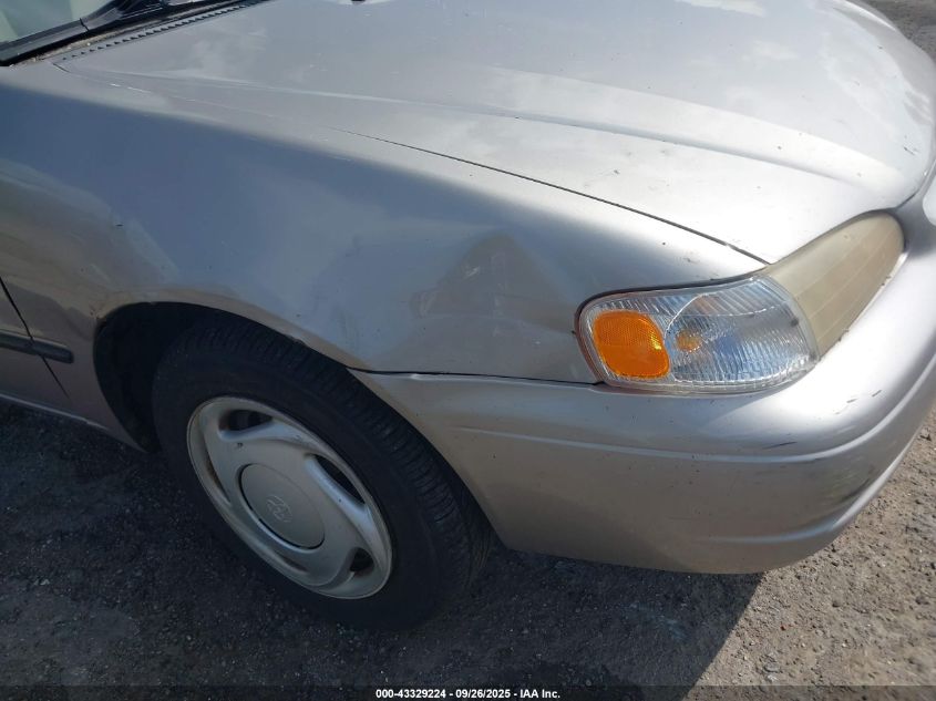 1999 Toyota Corolla Ce VIN: 2T1BR12E9XC195478 Lot: 43329224