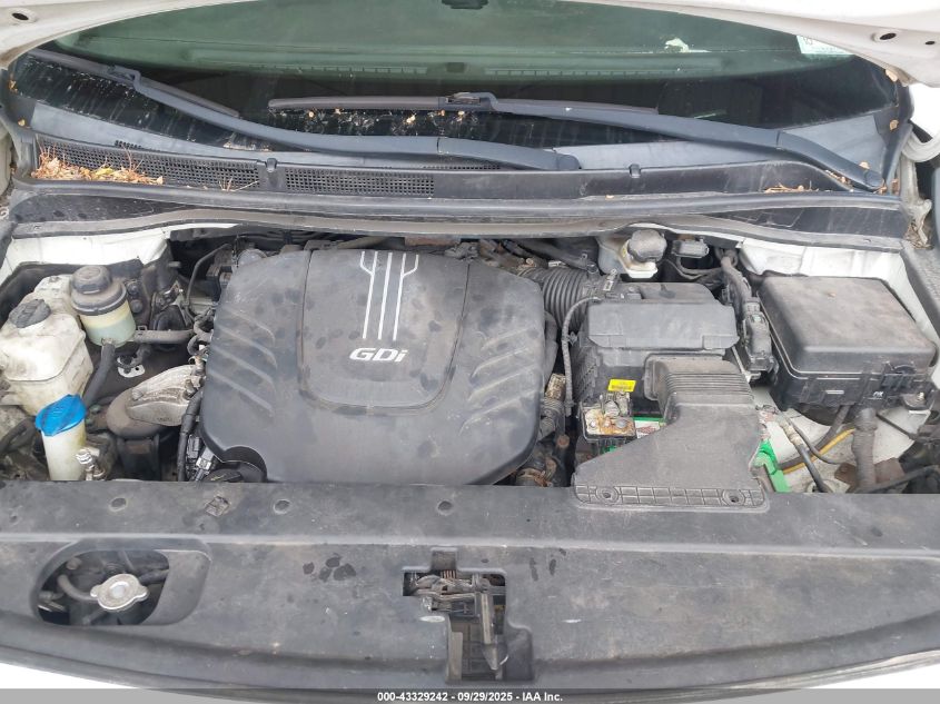 2017 Kia Sedona Lx VIN: KNDMB5C12H6325030 Lot: 43329242