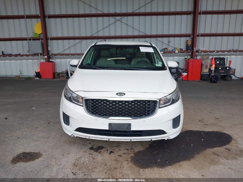 2017 Kia Sedona Lx VIN: KNDMB5C12H6325030 Lot: 43329242