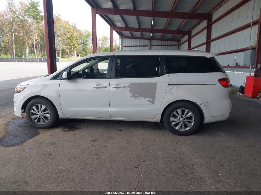 2017 Kia Sedona Lx VIN: KNDMB5C12H6325030 Lot: 43329242