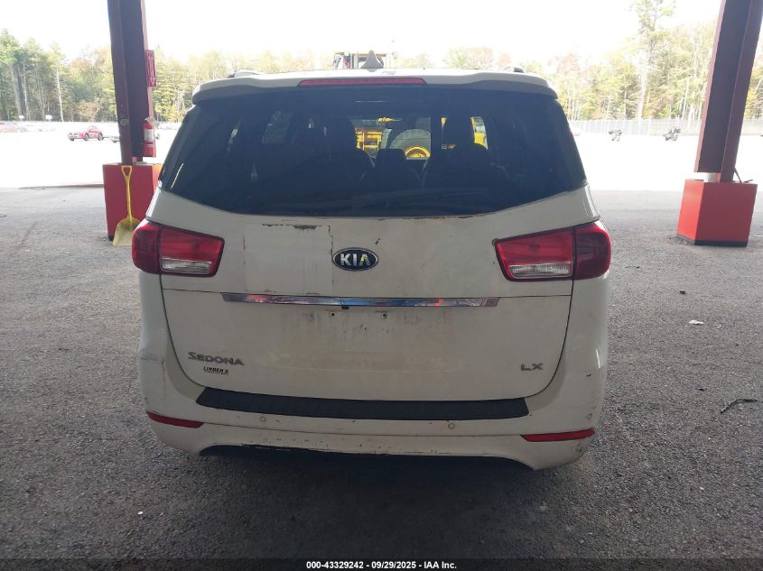 2017 Kia Sedona Lx VIN: KNDMB5C12H6325030 Lot: 43329242