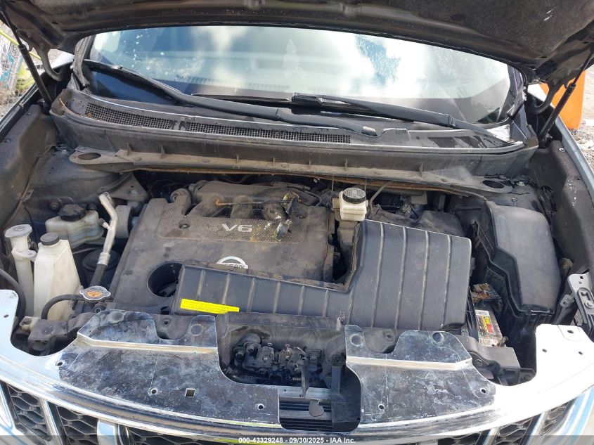 2011 Nissan Murano Sv VIN: JN8AZ1MU8BW067883 Lot: 43329248