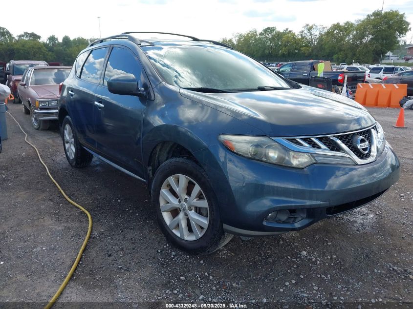 2011 Nissan Murano Sv VIN: JN8AZ1MU8BW067883 Lot: 43329248