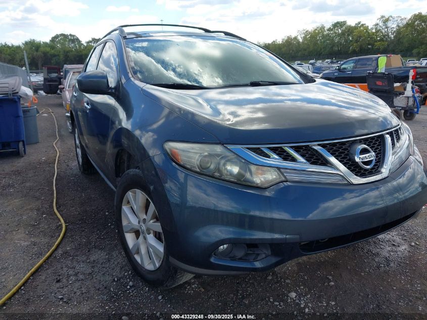 2011 Nissan Murano Sv VIN: JN8AZ1MU8BW067883 Lot: 43329248
