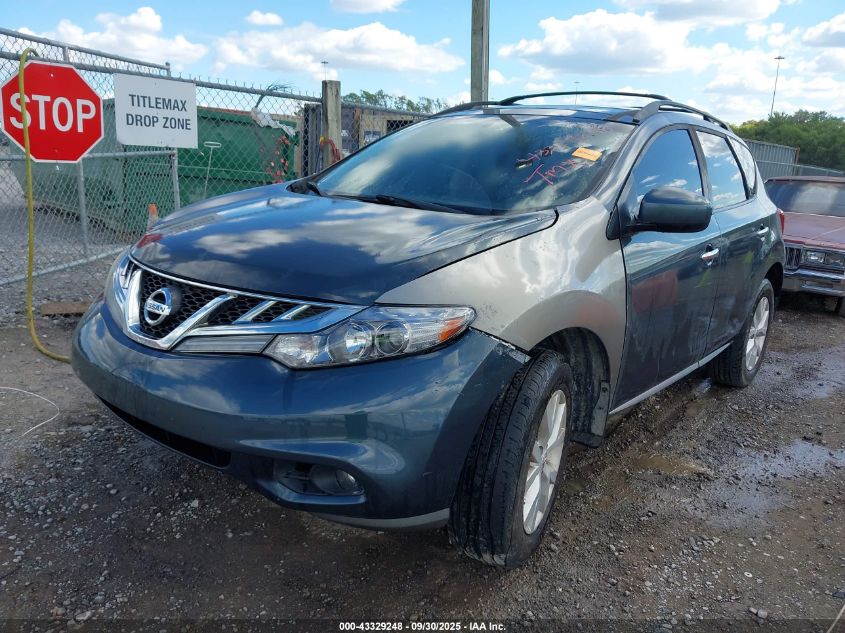 2011 Nissan Murano Sv VIN: JN8AZ1MU8BW067883 Lot: 43329248