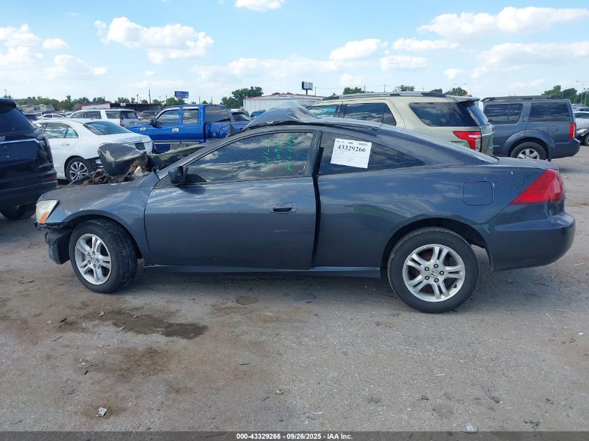 2007 Honda Accord 2.4 Lx VIN: 1HGCM71327A003412 Lot: 43329266