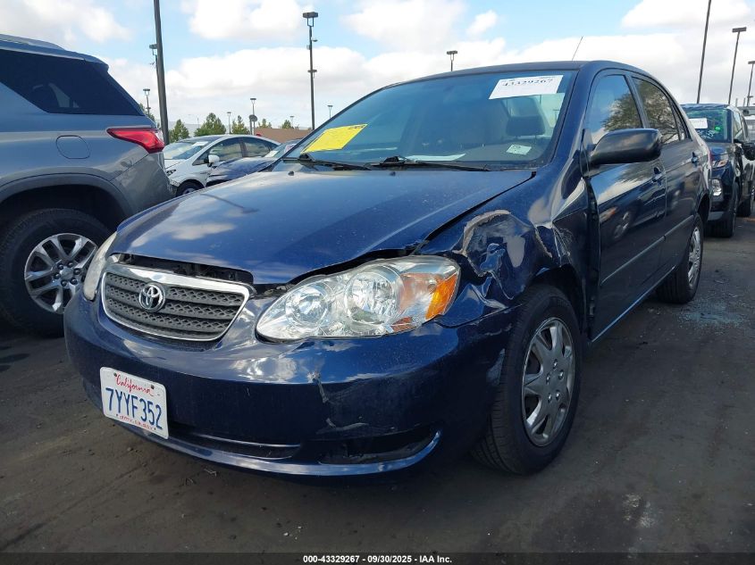 2006 Toyota Corolla Ce VIN: JTDBR32E660095522 Lot: 43329267