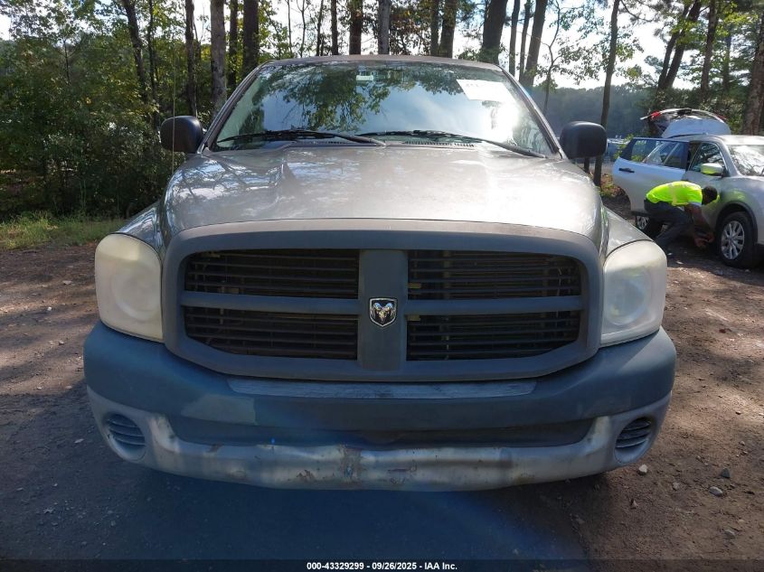 2008 Dodge Ram 1500 St/Sxt VIN: 1D7HA18N58S614800 Lot: 43329299