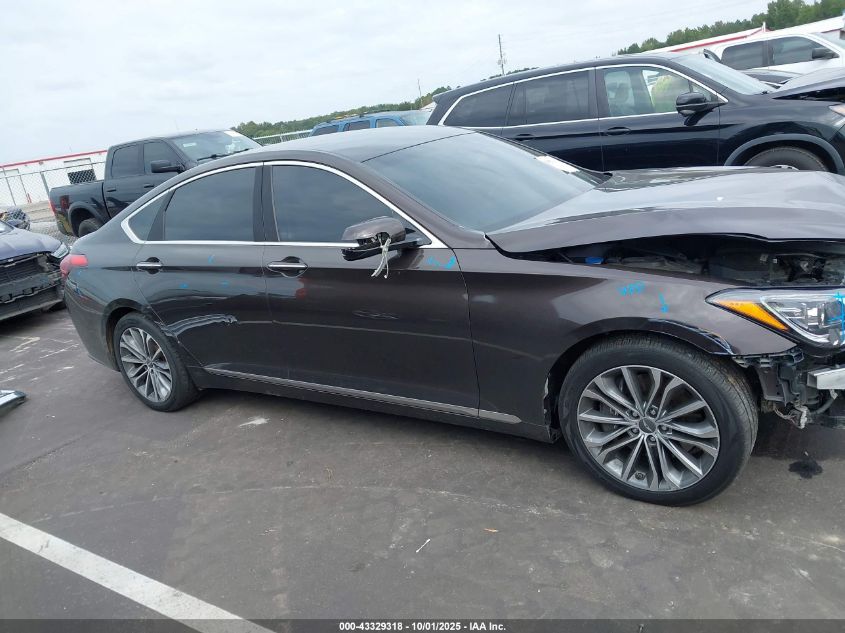 2016 HYUNDAI GENESIS 3.8 - KMHGN4JE8GU112416