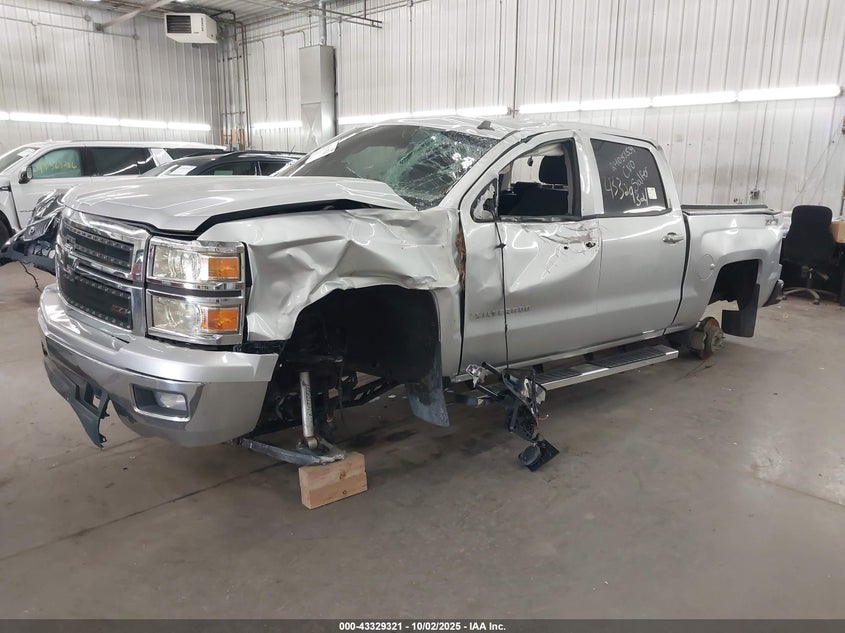 2014 CHEVROLET SILVERADO 1500 2LT - 3GCUKREC1EG395909