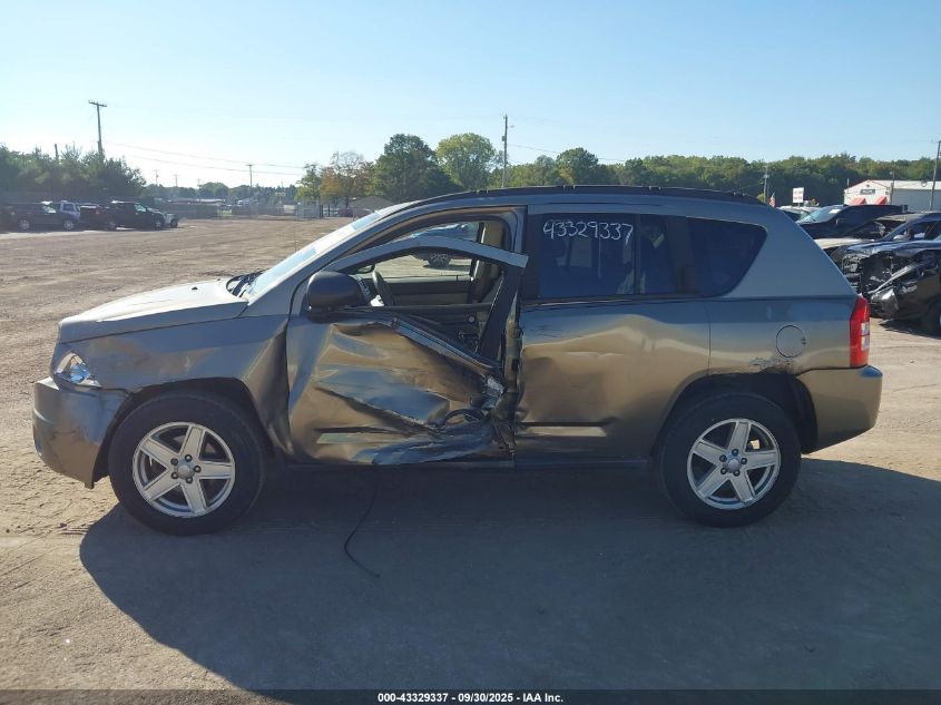 2007 Jeep Compass Sport VIN: 1J8FF47W37D137763 Lot: 43329337