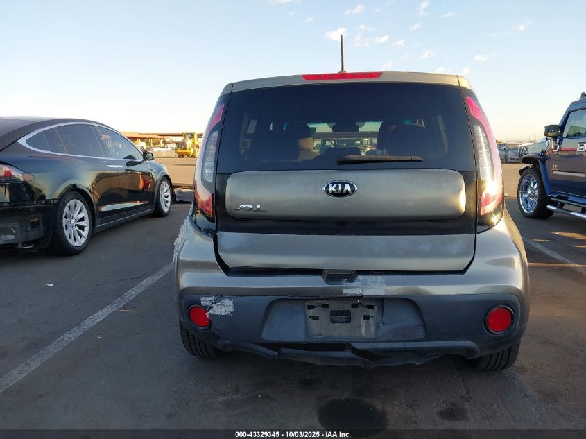 2017 Kia Soul VIN: KNDJN2A26H7434914 Lot: 43329345