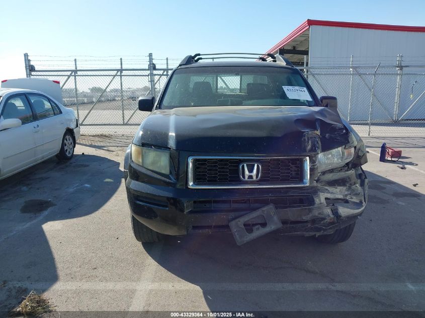 2007 Honda Ridgeline Rtx VIN: 2HJYK16337H506850 Lot: 43329364