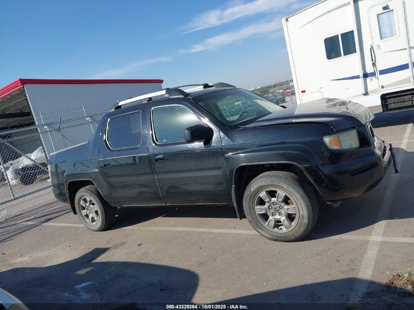 2007 Honda Ridgeline Rtx VIN: 2HJYK16337H506850 Lot: 43329364
