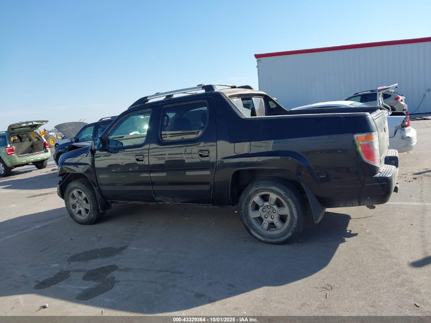 2007 Honda Ridgeline Rtx VIN: 2HJYK16337H506850 Lot: 43329364