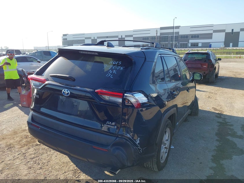 2021 TOYOTA RAV4 HYBRID XLE - 4T3R6RFV5MU012658