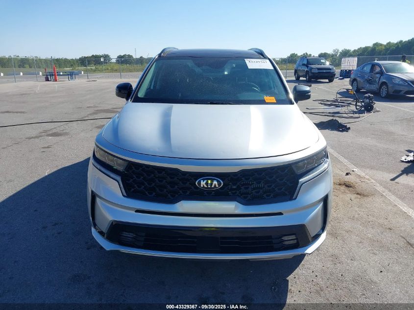 2021 Kia Sorento Sx VIN: 5XYRK4LF2MG030965 Lot: 43329367