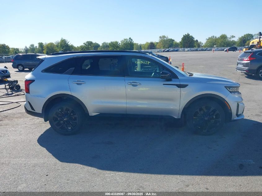 2021 Kia Sorento Sx VIN: 5XYRK4LF2MG030965 Lot: 43329367