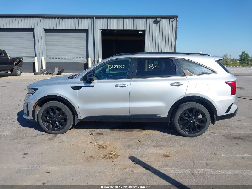 2021 Kia Sorento Sx VIN: 5XYRK4LF2MG030965 Lot: 43329367