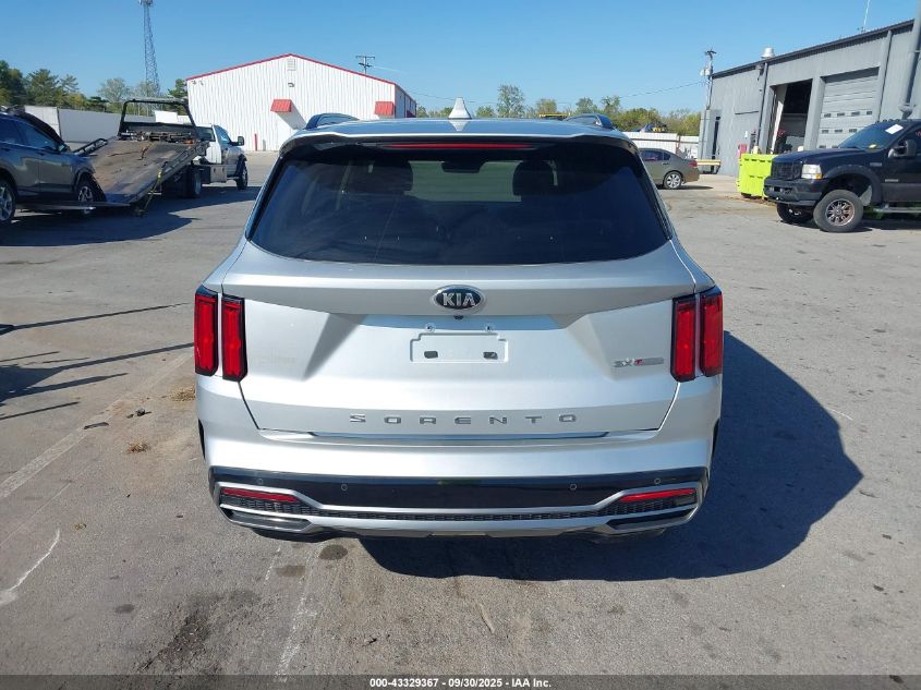 2021 Kia Sorento Sx VIN: 5XYRK4LF2MG030965 Lot: 43329367