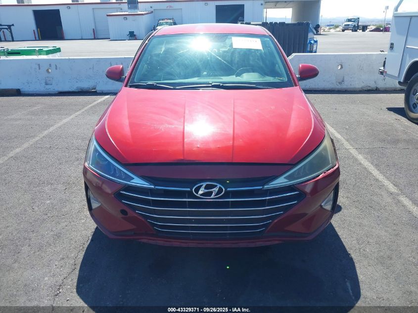 2019 Hyundai Elantra Se VIN: KMHD74LF2KU777890 Lot: 43329371