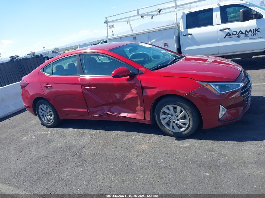 2019 Hyundai Elantra Se VIN: KMHD74LF2KU777890 Lot: 43329371