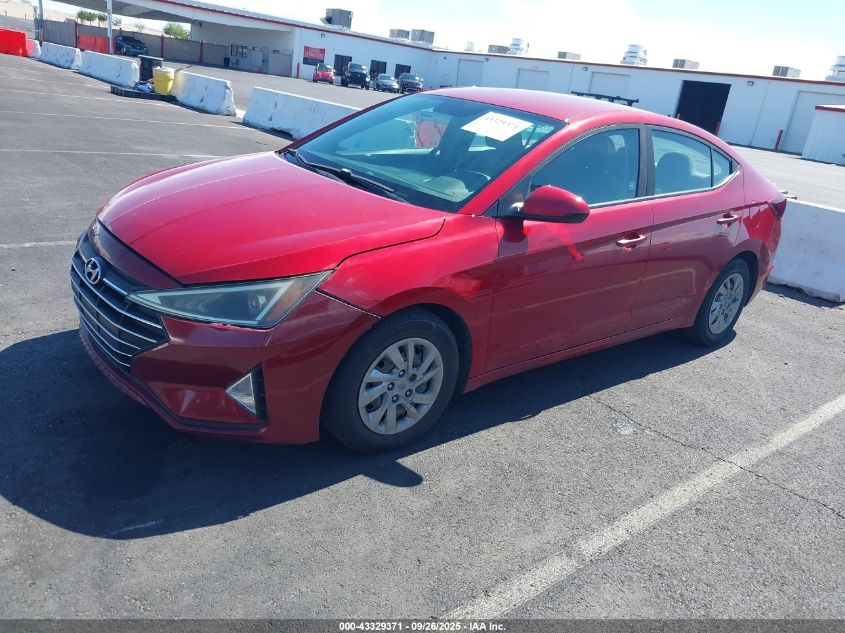 2019 Hyundai Elantra Se VIN: KMHD74LF2KU777890 Lot: 43329371