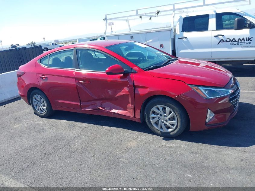 2019 Hyundai Elantra Se VIN: KMHD74LF2KU777890 Lot: 43329371