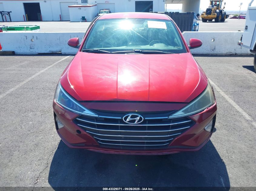 2019 Hyundai Elantra Se VIN: KMHD74LF2KU777890 Lot: 43329371